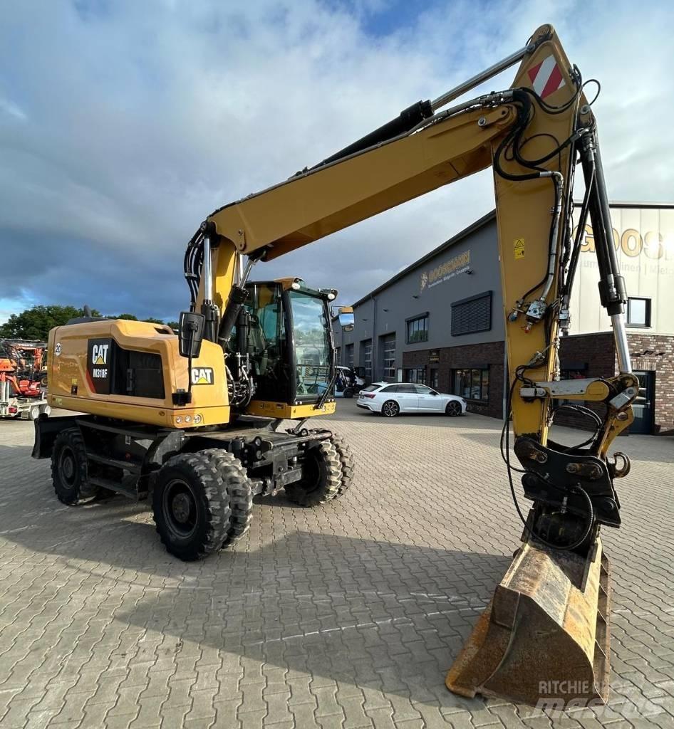 CAT M 318 F Ratasekskavaatorid