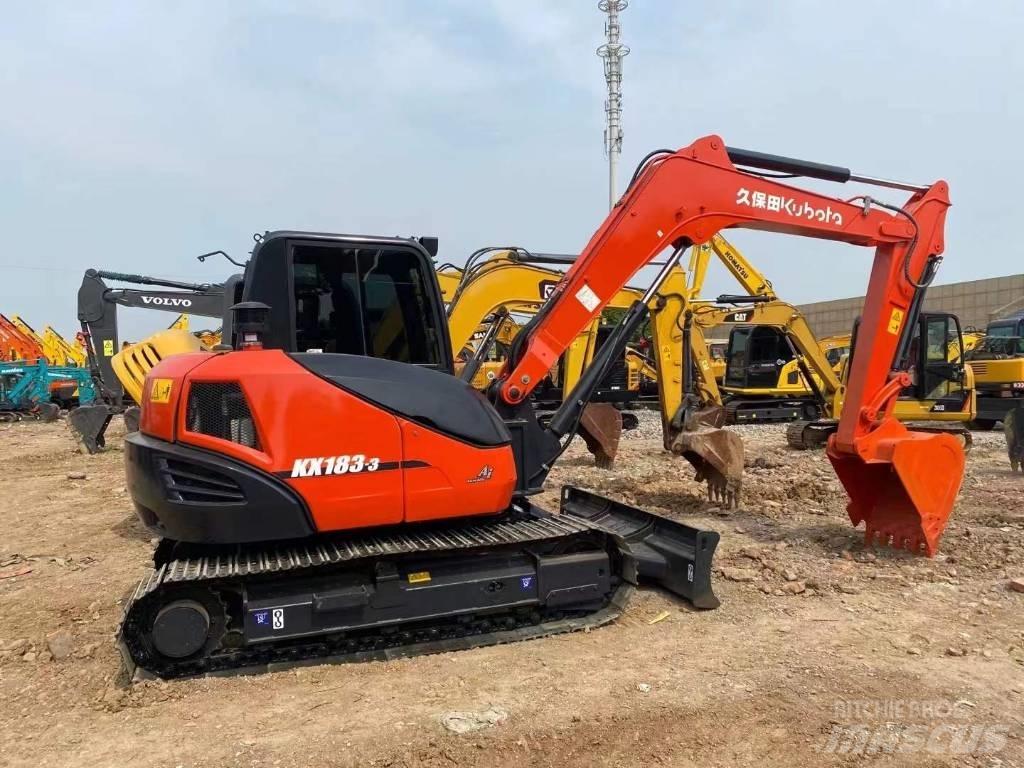 Kubota KX 183 Roomikekskavaatorid