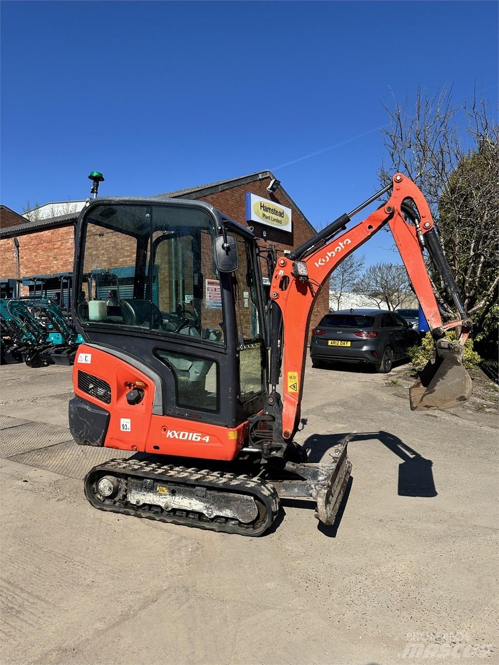 Kubota KX 016-4 Miniekskavaatorid < 7 t