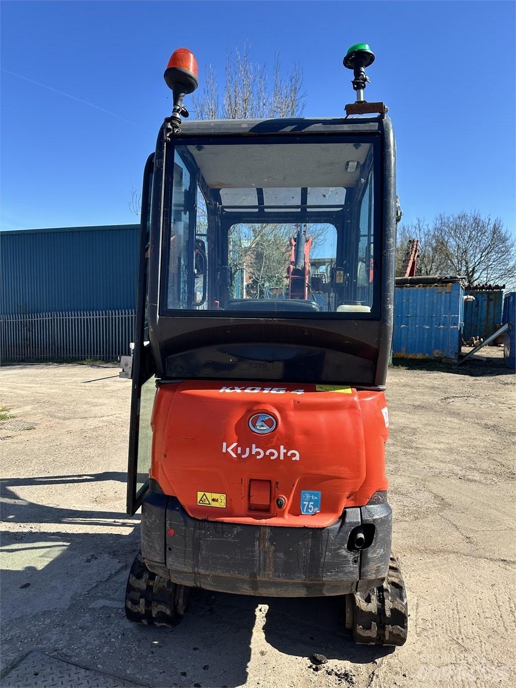 Kubota KX 016-4 Miniekskavaatorid < 7 t