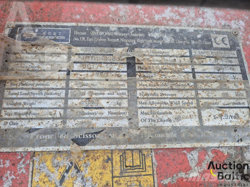 Sinoboom GTJZ0808 Käärtõstukid