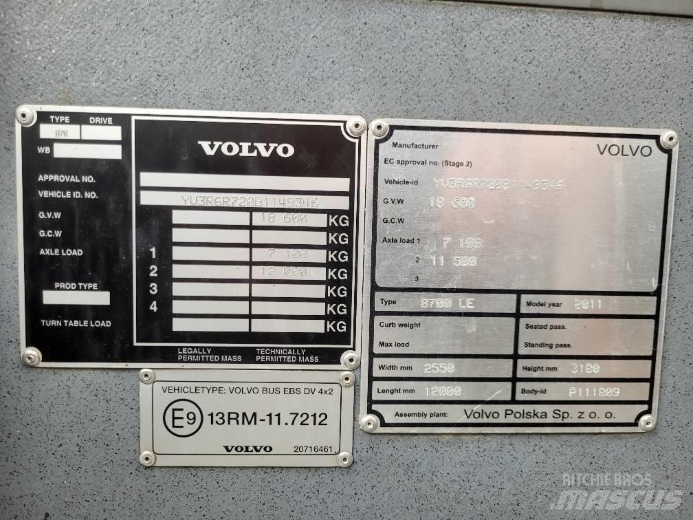 Volvo B7RLE 8700 EEV Linnabussid