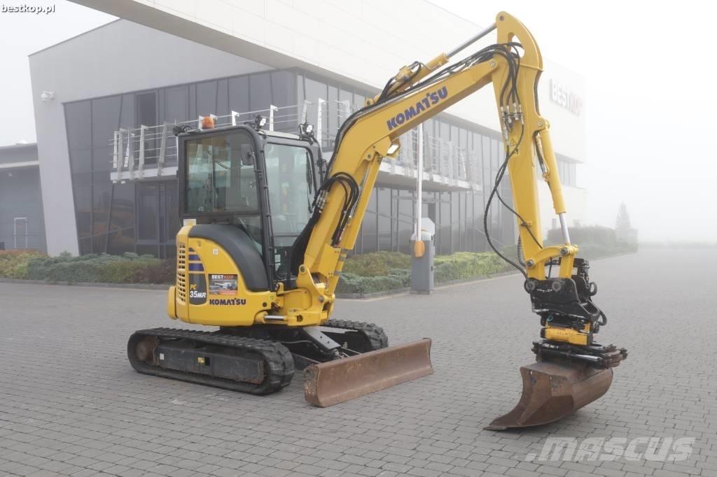 Komatsu PC 35 MR-5 Miniekskavaatorid < 7 t