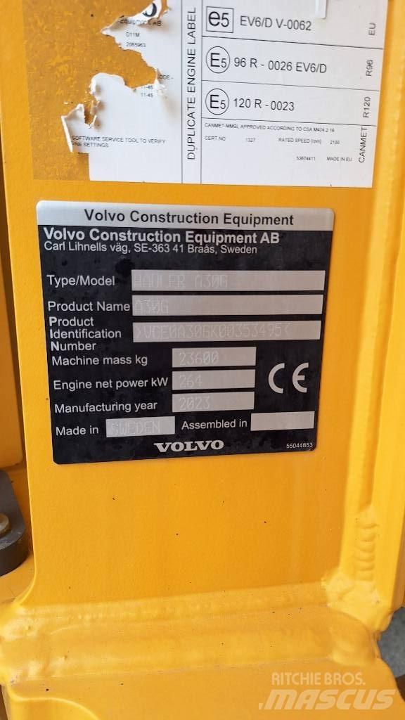 Volvo A 30 G Liigendraamiga pinnaseveokid