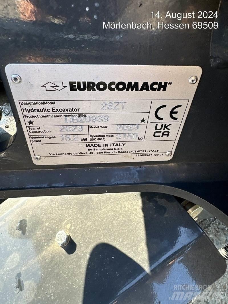 Eurocomach 28ZT Miniekskavaatorid < 7 t