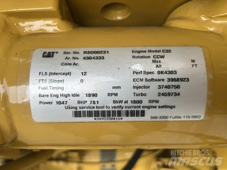 CAT C32 Merendusega seotud mootorid