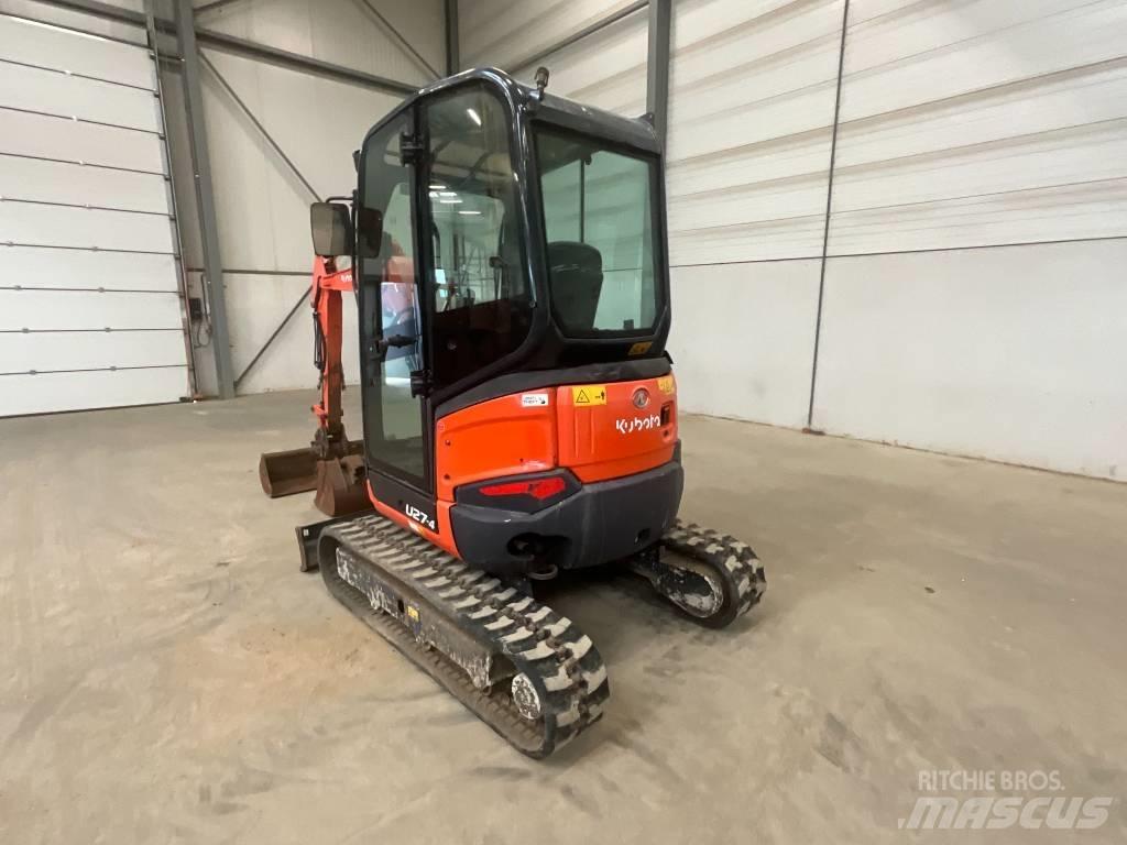 Kubota U 27-4 Miniekskavaatorid < 7 t