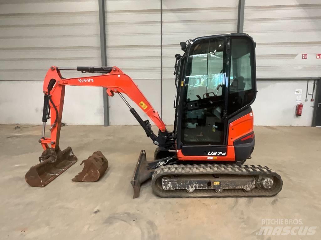 Kubota U 27-4 Miniekskavaatorid < 7 t