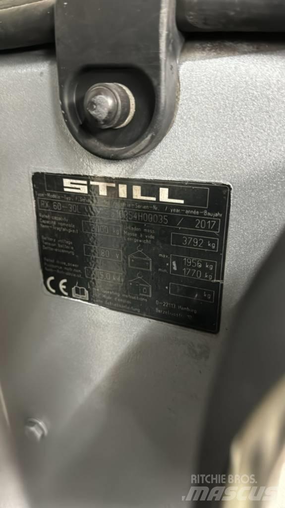 Still RX 60-30 Elektritõstukid