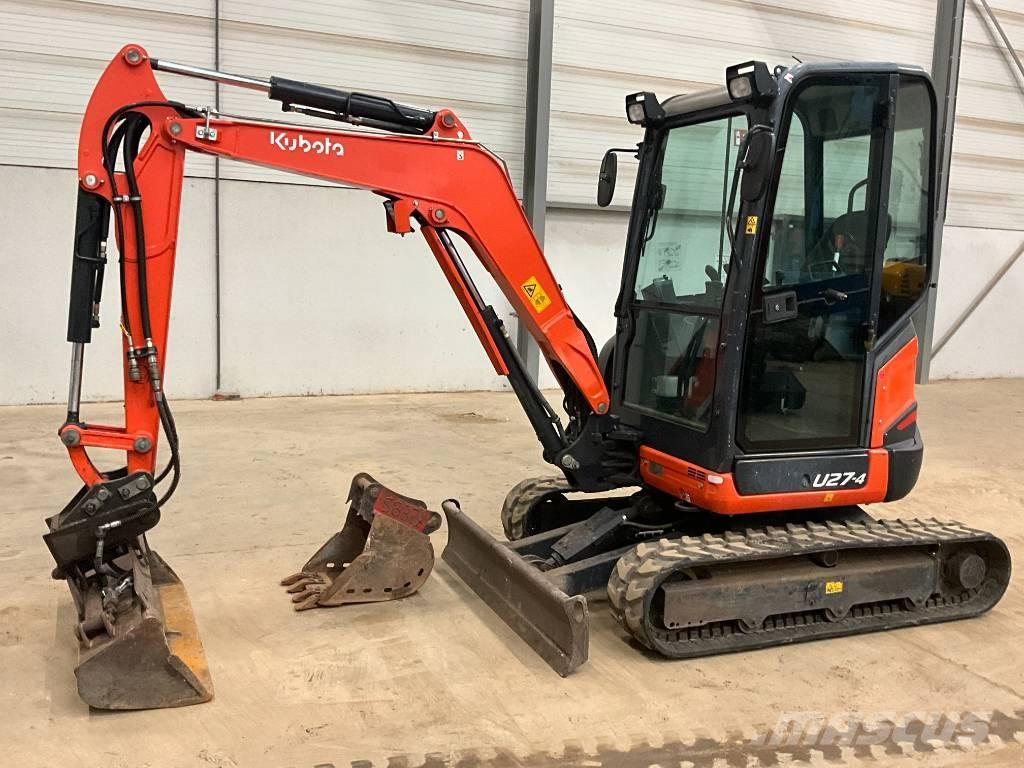 Kubota U 27-4 HI Miniekskavaatorid < 7 t