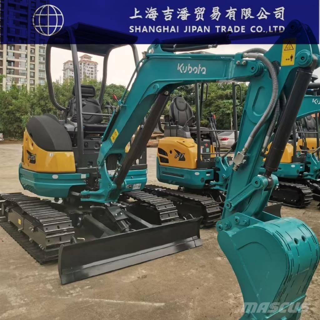 Kubota U 20 Miniekskavaatorid < 7 t
