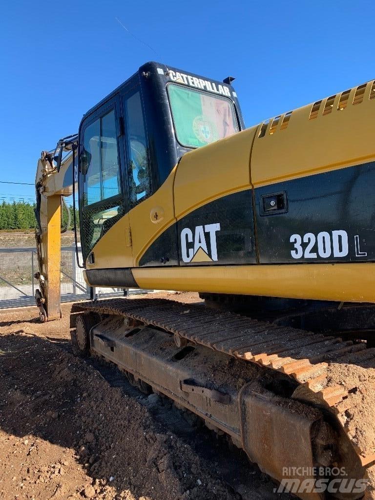 CAT 320 D L Roomikekskavaatorid