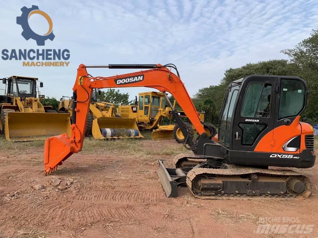 Doosan DX 55 Miniekskavaatorid < 7 t