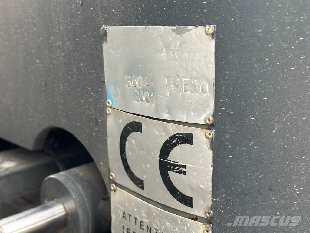  elma RAE20 Ühe trumliga rullid