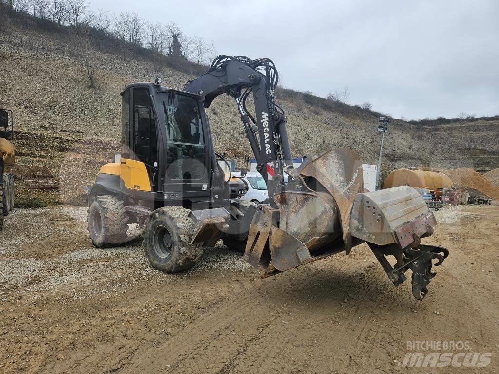 Mecalac 12 M TX Ratasekskavaatorid