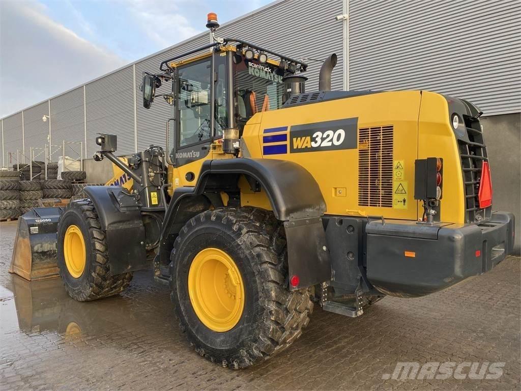 Komatsu WA320-8EO Rataslaadurid