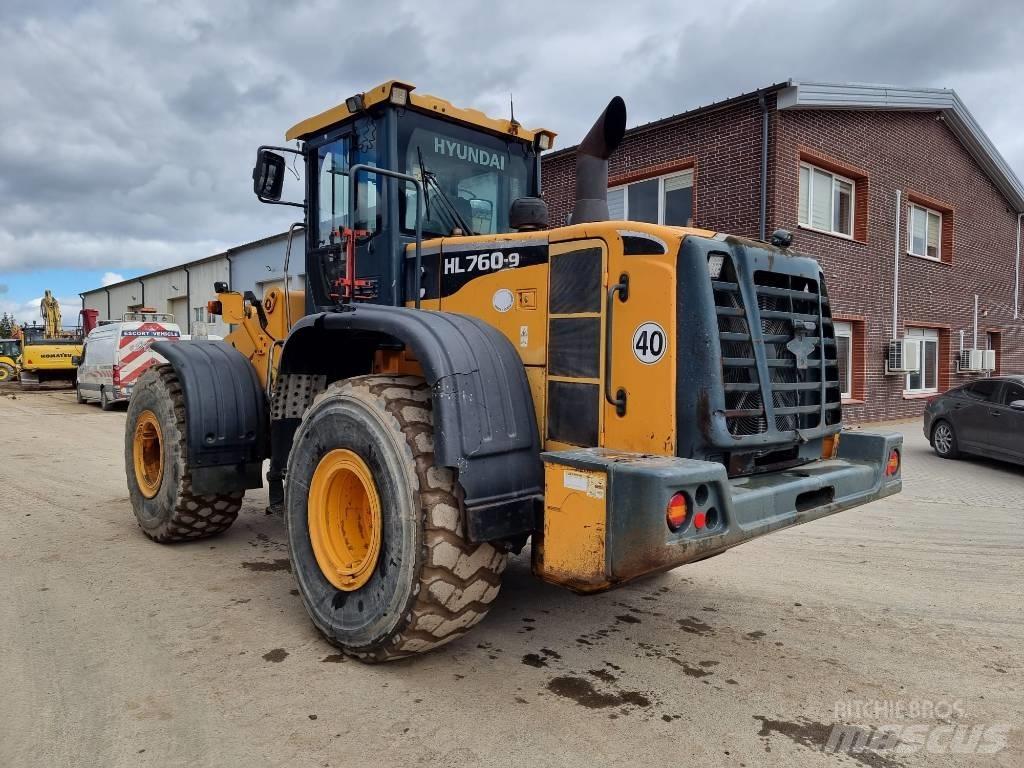 Hyundai HL 760-9 Rataslaadurid