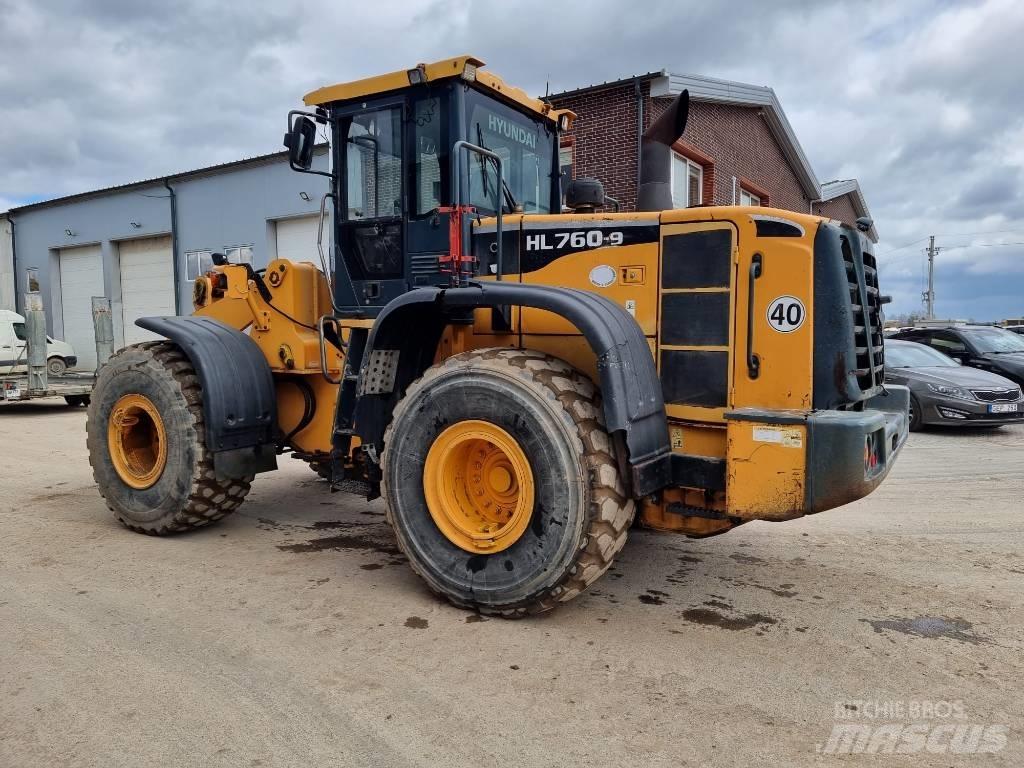 Hyundai HL 760-9 Rataslaadurid