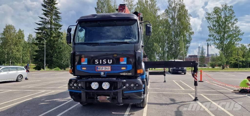 Sisu E18 630 Kraanaga veokid