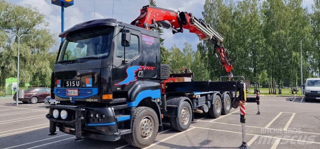 Sisu E18 630 Kraanaga veokid