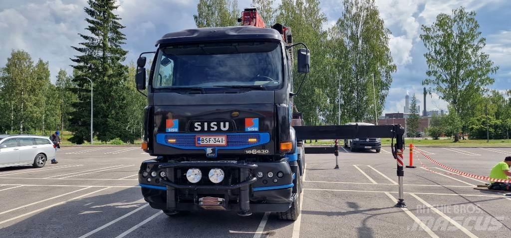 Sisu E18 630 Kraanaga veokid
