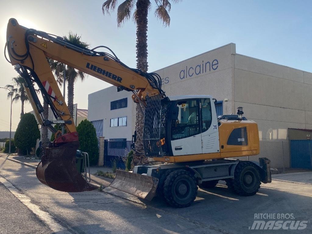 Liebherr A918 Ratasekskavaatorid