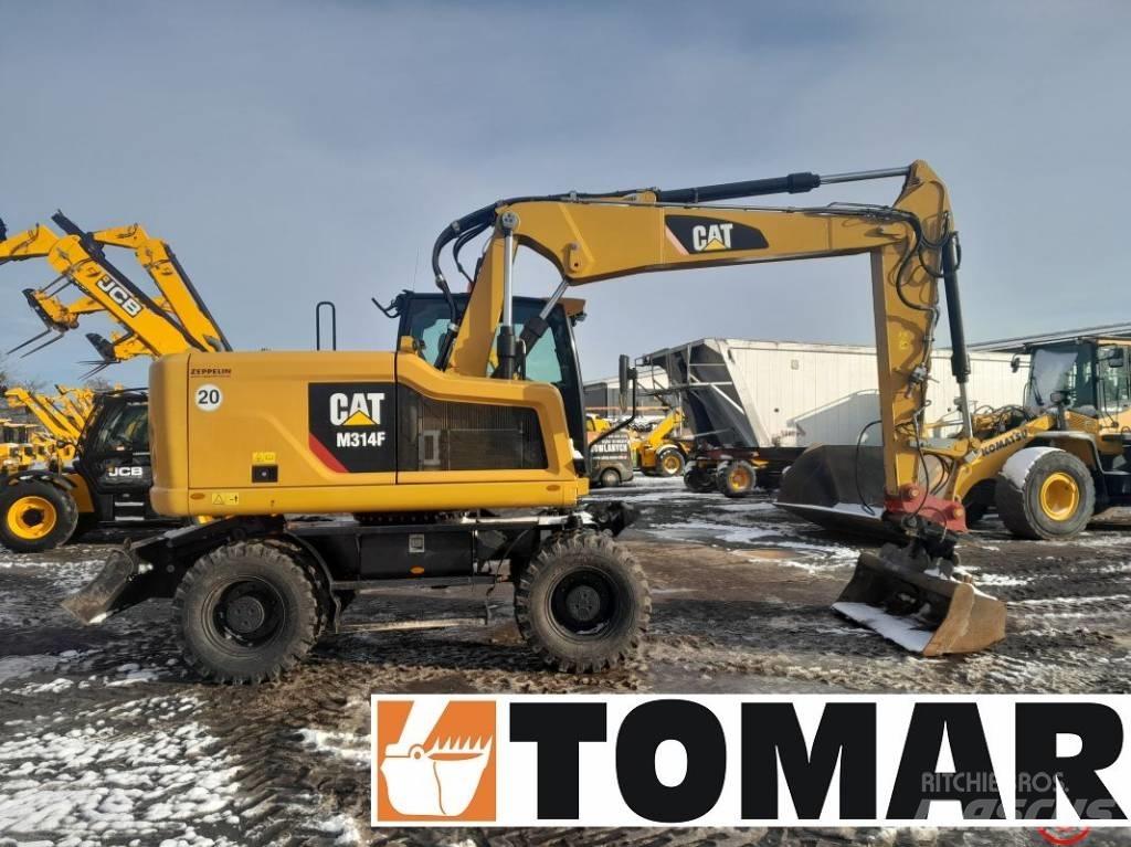 CAT M 314 F Ratasekskavaatorid