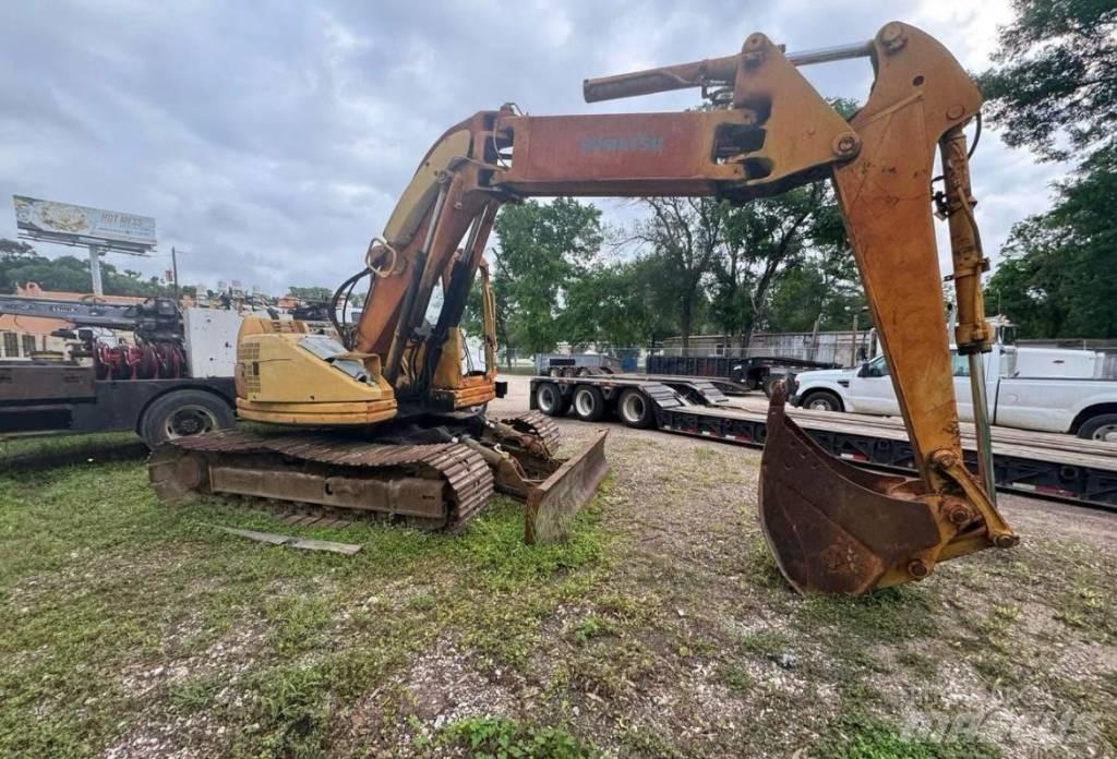 Komatsu PC 128 UU-1E Roomikekskavaatorid