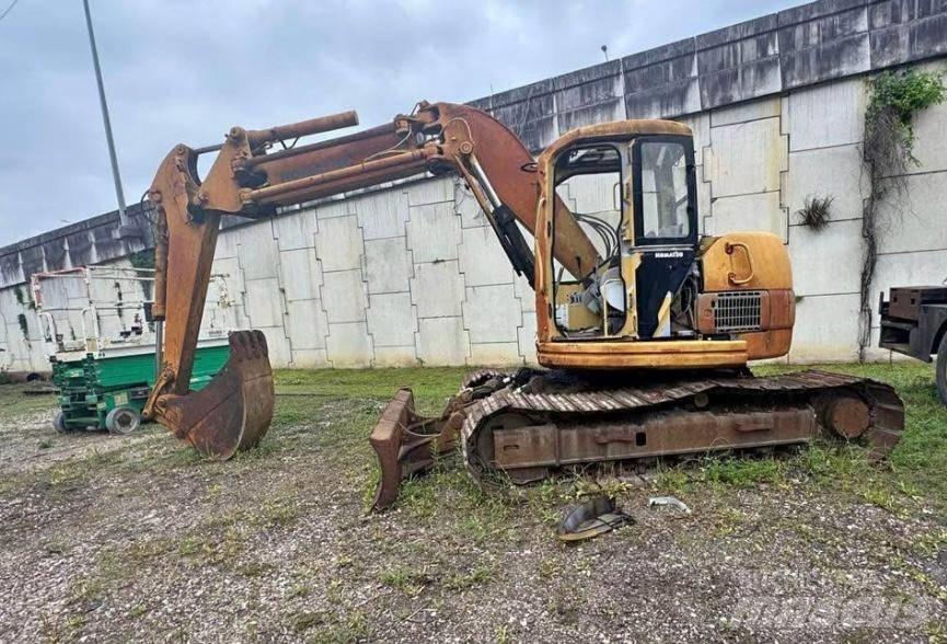 Komatsu PC 128 UU-1E Roomikekskavaatorid
