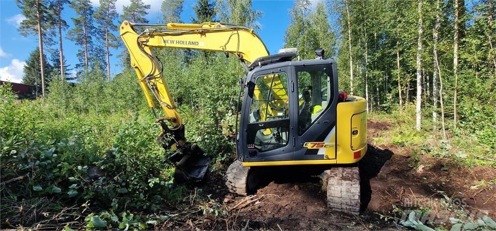 New Holland E75CSR Roomikekskavaatorid