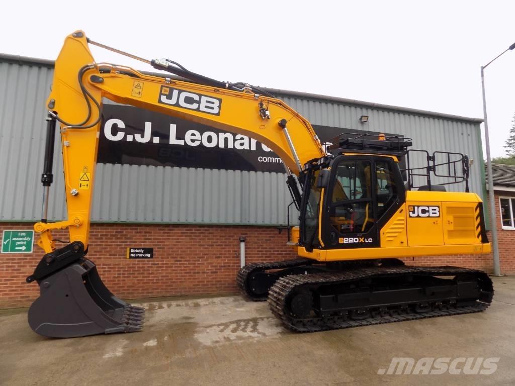 JCB 220X LC Roomikekskavaatorid