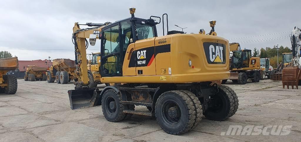 CAT M314 F Ratasekskavaatorid