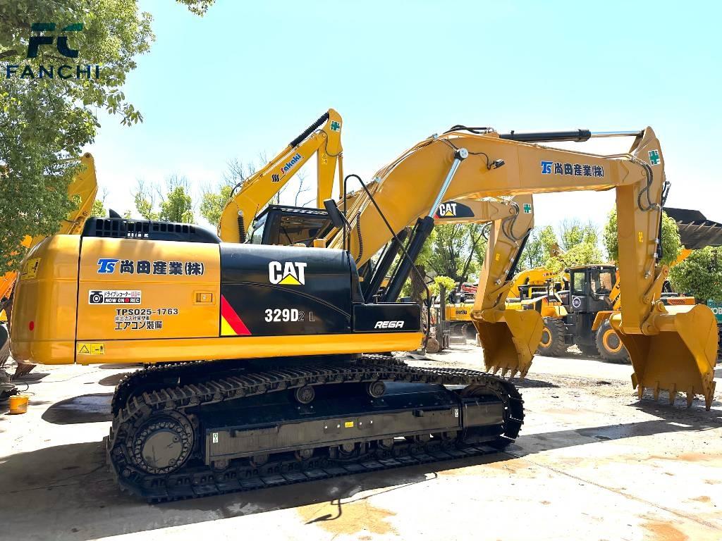 CAT 329 Roomikekskavaatorid