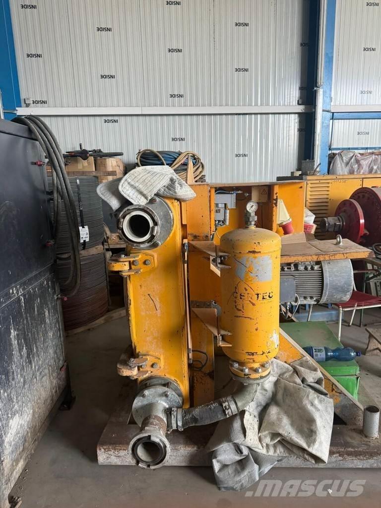  GERTEC SP 1100 Betooni pumpautod