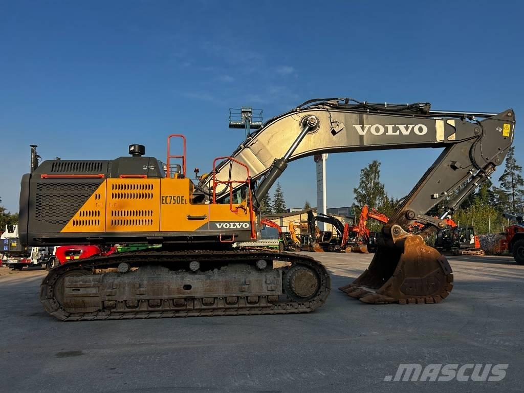 Volvo EC750EL Roomikekskavaatorid