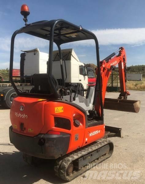 Kubota KX 015-4 Miniekskavaatorid < 7 t