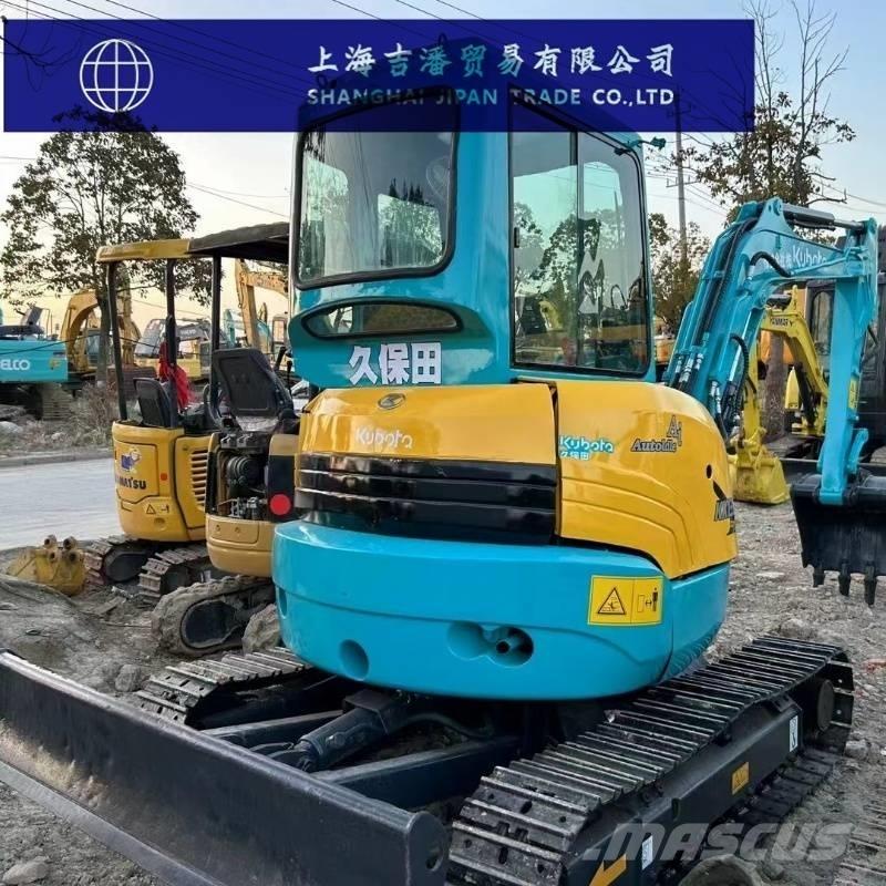 Kubota U 35 Roomikekskavaatorid