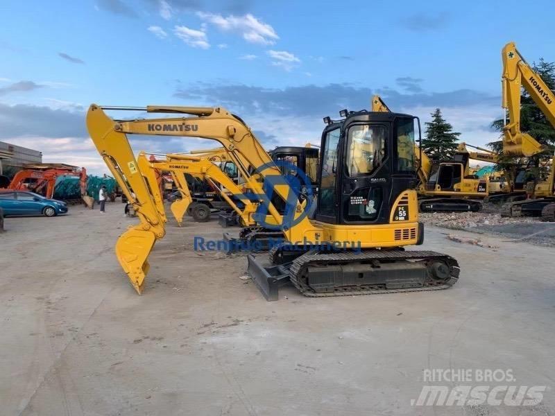 Komatsu PC 55 MR Miniekskavaatorid < 7 t