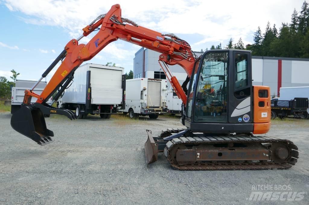 Hitachi zx75ur-5B Roomikekskavaatorid