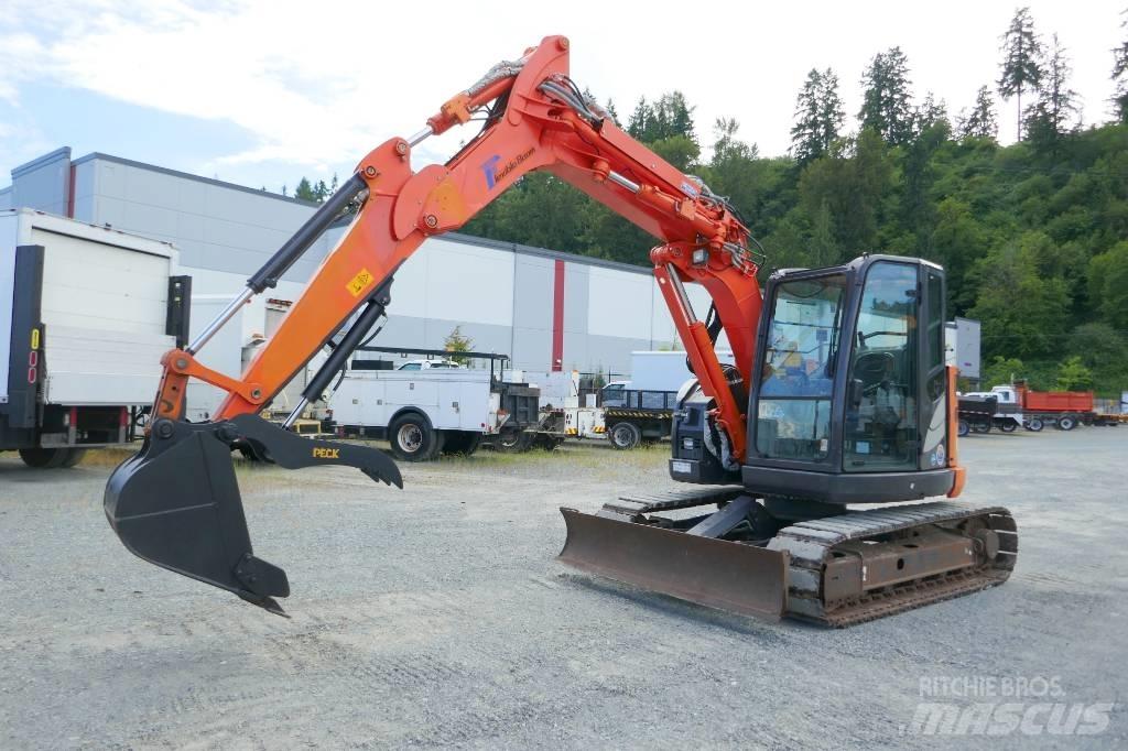 Hitachi zx75ur-5B Roomikekskavaatorid
