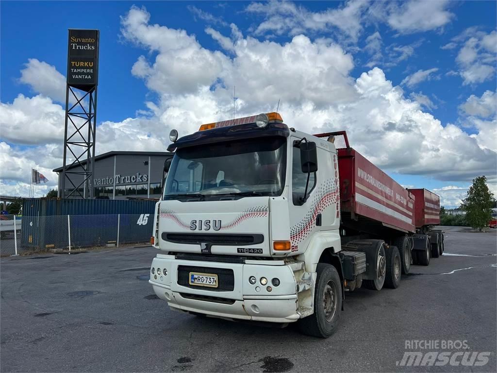 Sisu E11M-420 8X4 Kallurid