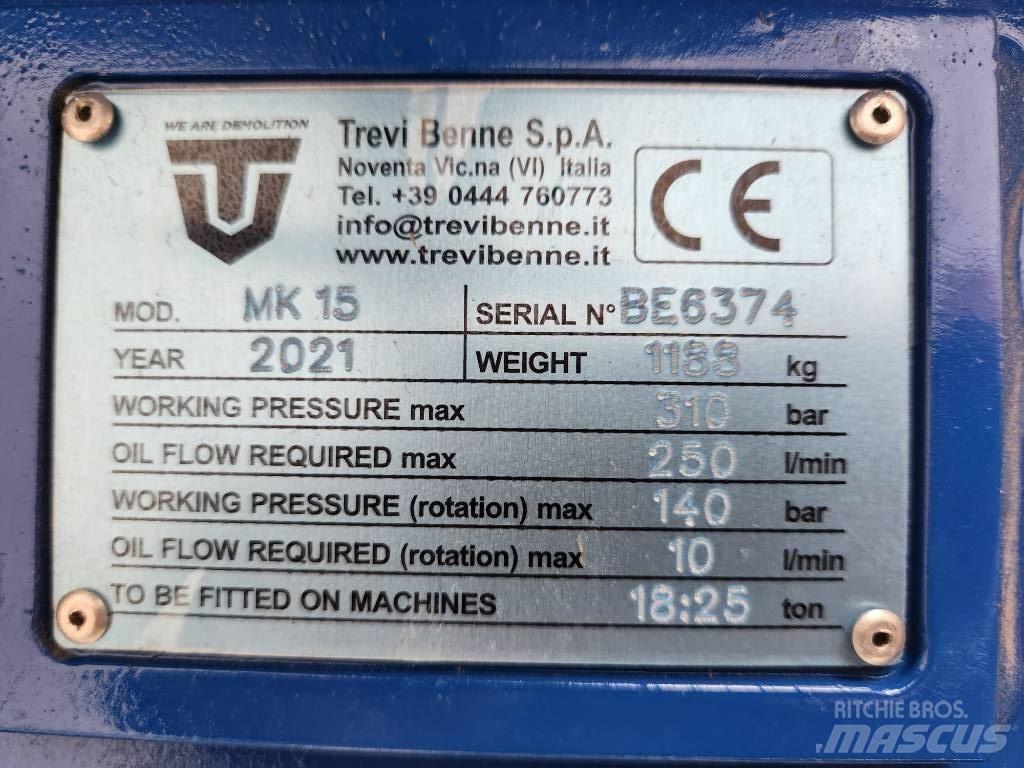 Trevibenne MK15 Purustid