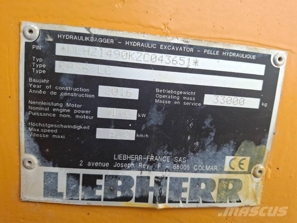 Liebherr 936 Roomikekskavaatorid