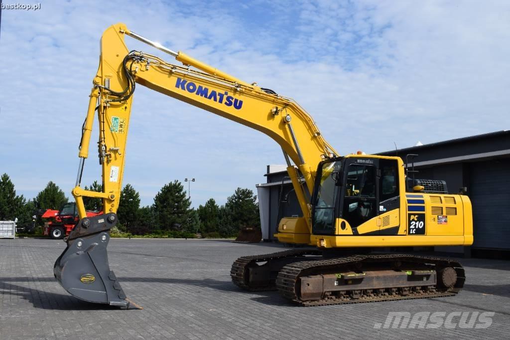 Komatsu PC 210 LC-11 Roomikekskavaatorid
