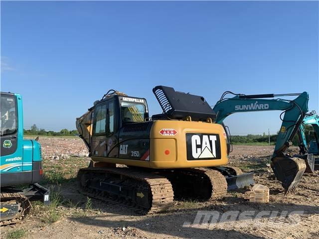 CAT 315D2 Roomikekskavaatorid