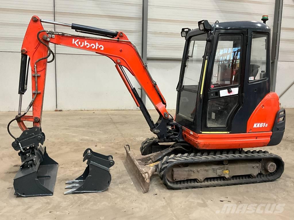 Kubota KX 61-3 Miniekskavaatorid < 7 t