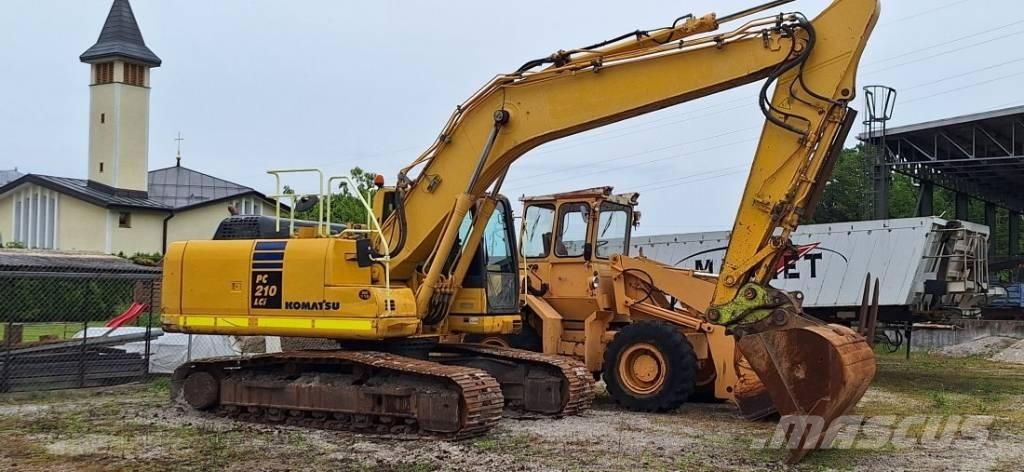 Komatsu PC 210 Roomikekskavaatorid