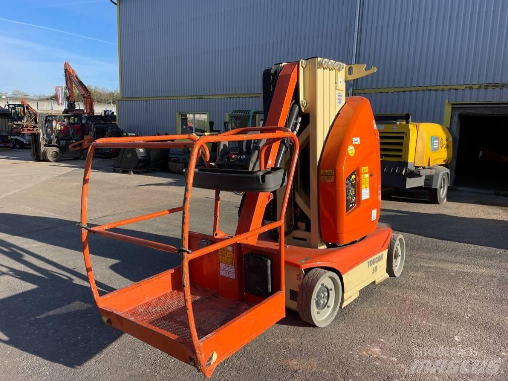 JLG Toucan 10 E Vertikaalsed mast tõstukid