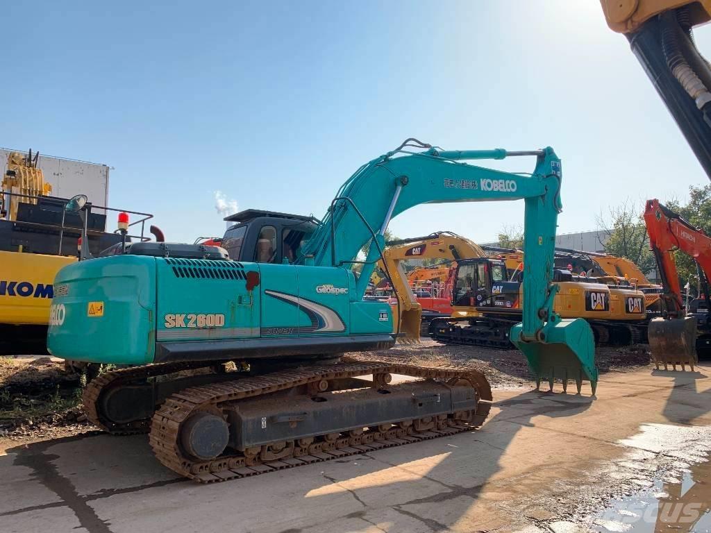 Kobelco SK 260 Roomikekskavaatorid