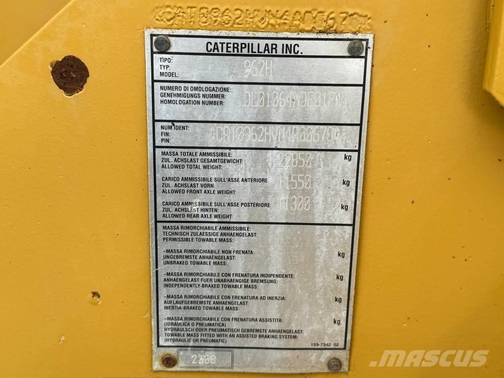 CAT 962H Rataslaadurid
